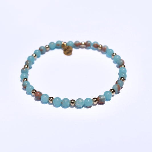 Gold Stone Bracelet