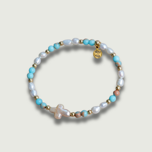 New Kingdom Bracelet - Pearl