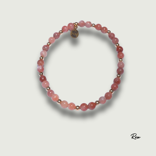Emperor Jasper + Gold Bracelet