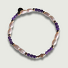 Amethyst Pearl Bracelet