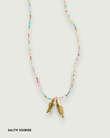 Charis Double Fish Pendant Necklace
