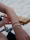Tiny Pearl Stretch Bracelet Set