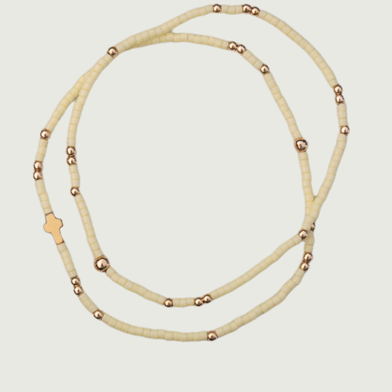 Charis Bracelet Set Lemon Icing Flat