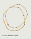 Charis Bracelet Set Lemon Icing Flat