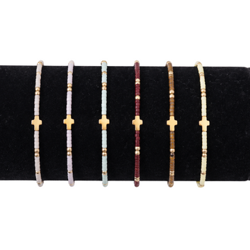 Charis Cross Bracelet