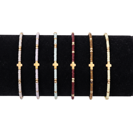 Charis Cross Bracelet