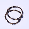 Bronzite Stone & Gold - Bracelet Set