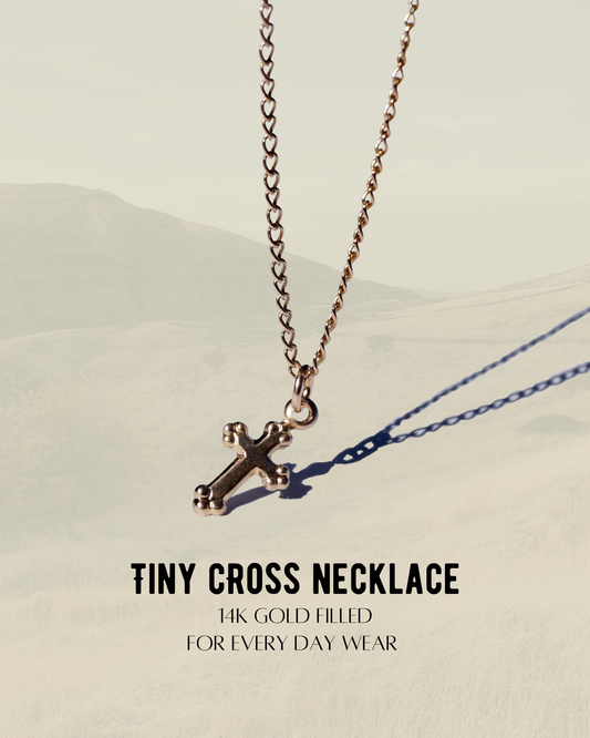 Tiny Cross Necklace