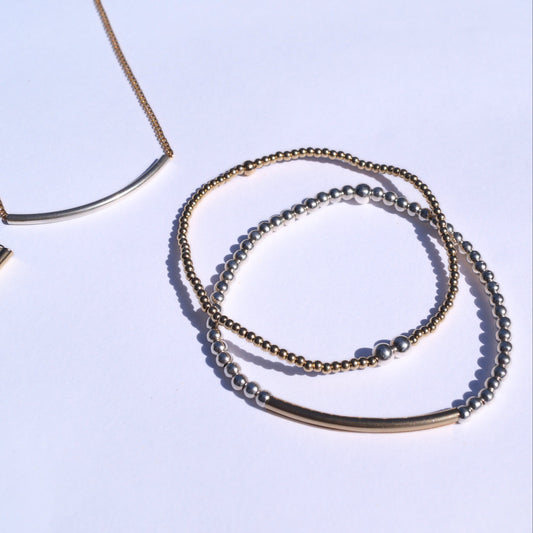 35mm Tube Bead Necklace