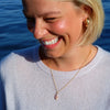 Pearl Cross Pendant Necklace