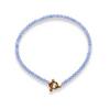 Sacred Heart Necklace - Aquamarine