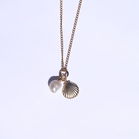 Shelly Charm Necklace