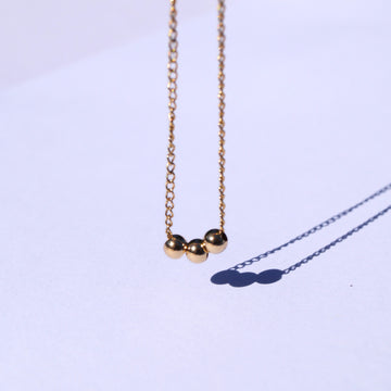 Gold Trinity Necklace