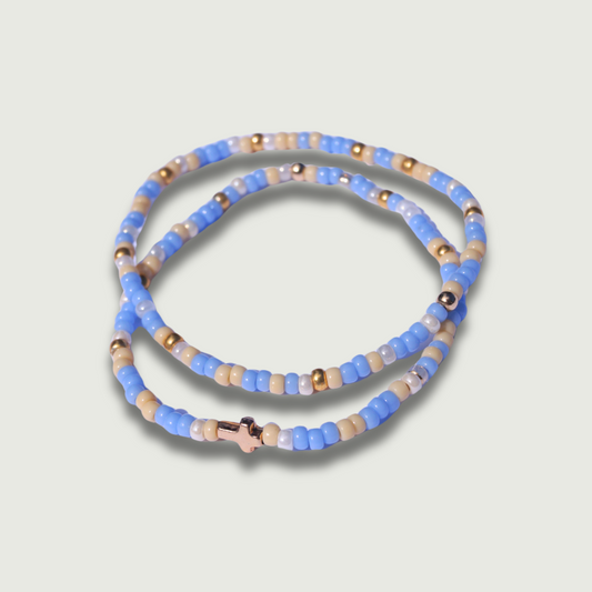 Mixed Beads + Cross Set