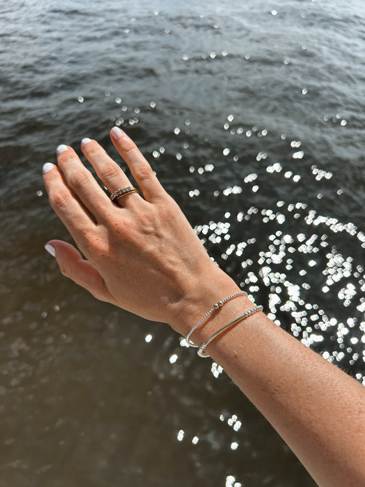 Mixed Metal Bracelet Set