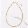 The Classic Gold Beaded Necklace