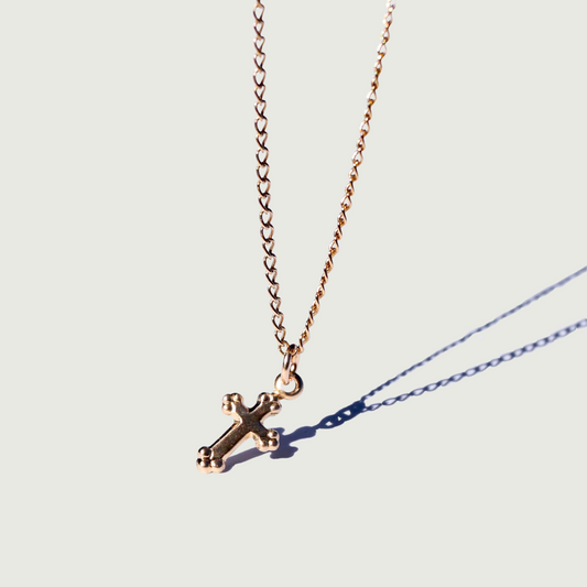 Tiny Cross Necklace